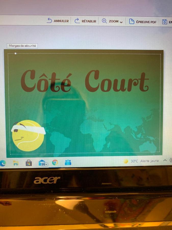 לינה וארוחת בוקר איל-סור-לה-סורג Cote Court מראה חיצוני תמונה
